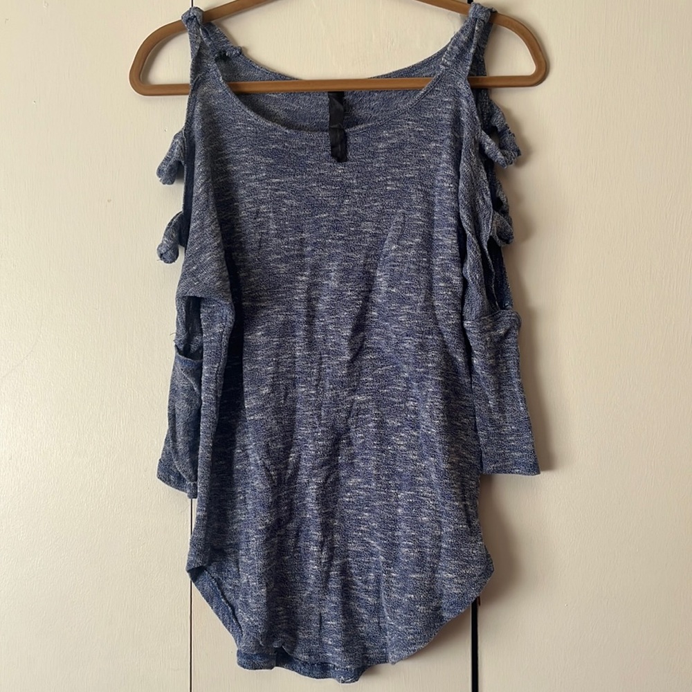 Jessica Simpson Open Shoulder Sweater Size S